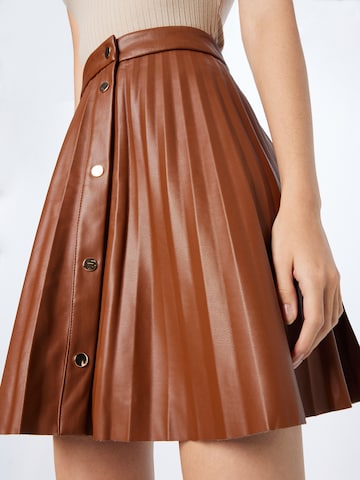 VILA Skirt 'AMINA' in Brown
