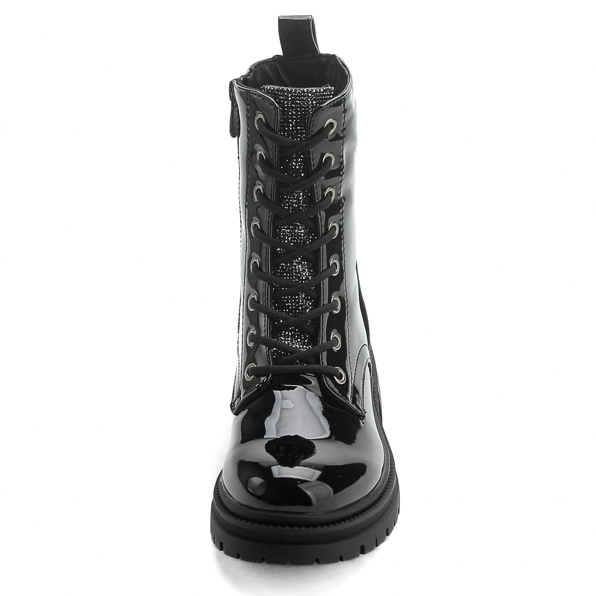Elara Veterlaarsjes in Zwart