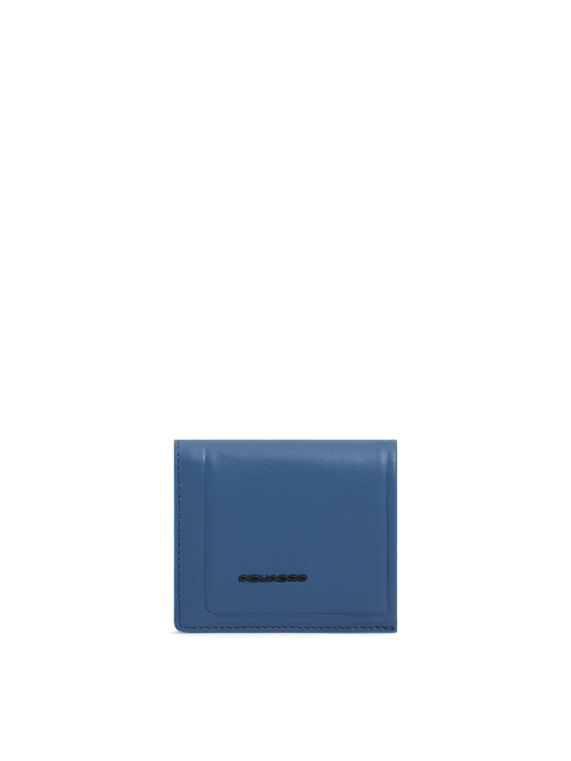 Piquadro Wallet in Blue: front