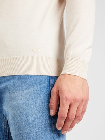 Pull-over 'San Cedric' HUGO en beige