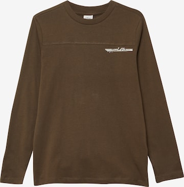 T-Shirt s.Oliver en marron : devant
