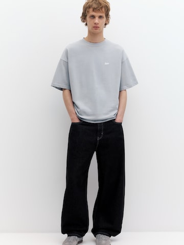 Maglietta 'STWD' di Pull&Bear in blu