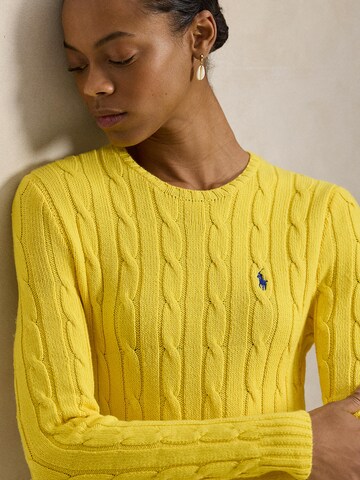 Rochie de la Polo Ralph Lauren pe galben