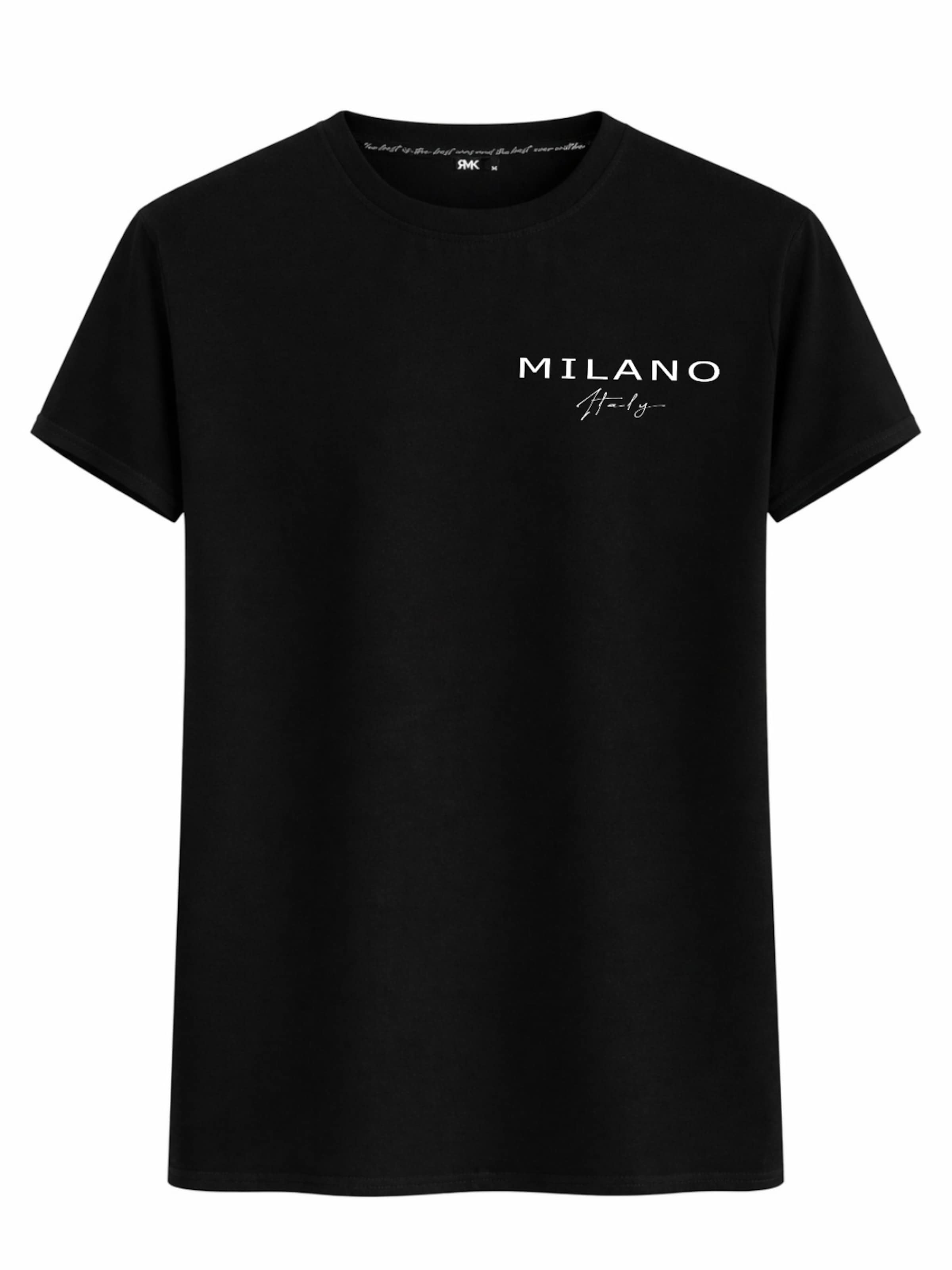 RMK Shirt 'Milano Italia' in Black denim, Item view