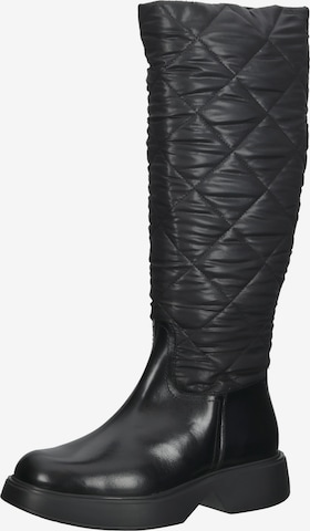 Bottes Wonders en noir : devant