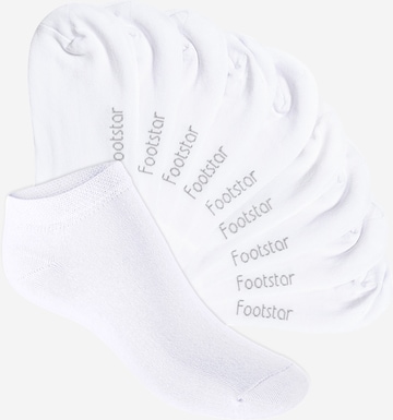footstar Socks 'EVERYDAY! Kinder' in White: front