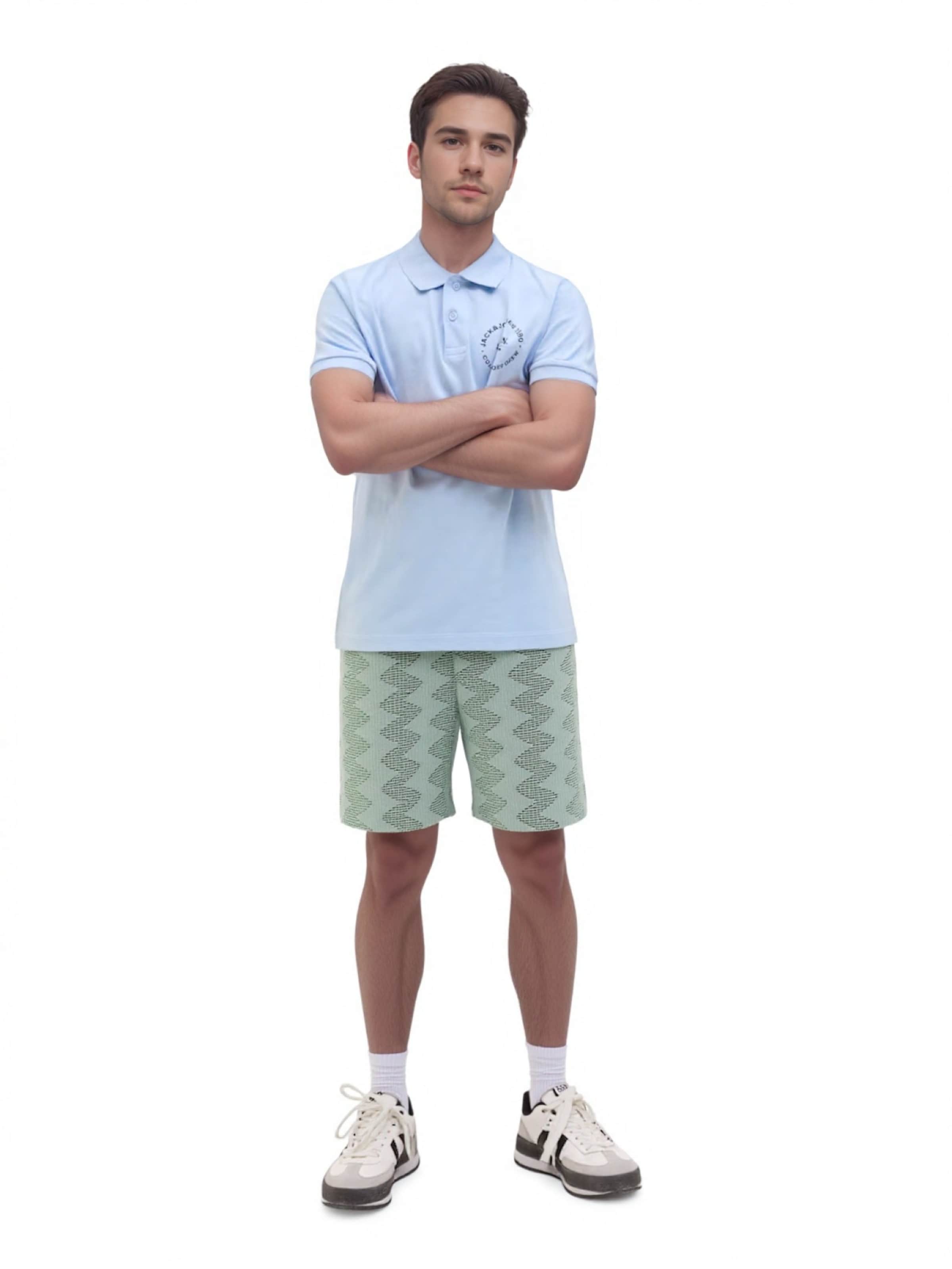 GUESS Regular Pants in Green