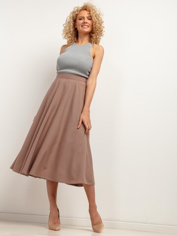 Jupe TESSITA en marron