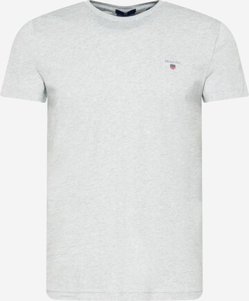 T-Shirt GANT en gris : devant