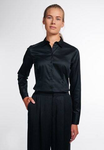 ETERNA Blouse in Zwart: voorkant