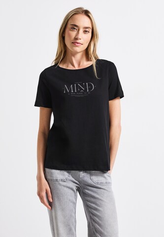 STREET ONE Shirt in Black: front