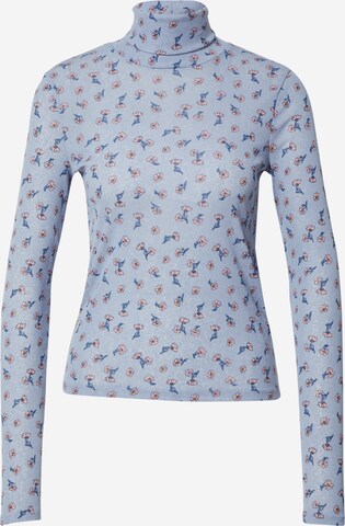 Lindex Shirt in Blue: front