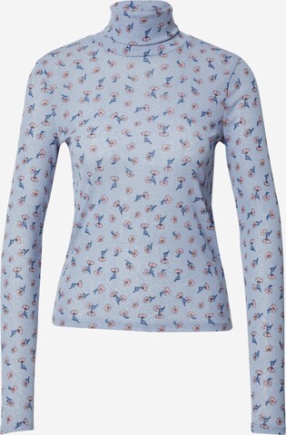 T-shirt Lindex en bleu : devant