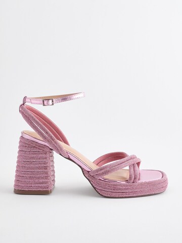 Next Sandals in Pink