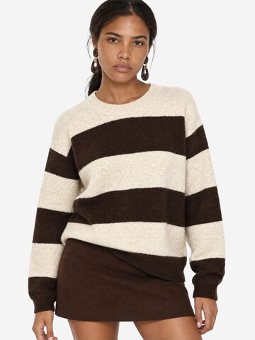 Pullover di MixRay in beige: frontale