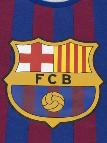 Pyjama 'Short Pyjamas Single Jersey FC Barcelona Beige' Cerdá en bleu