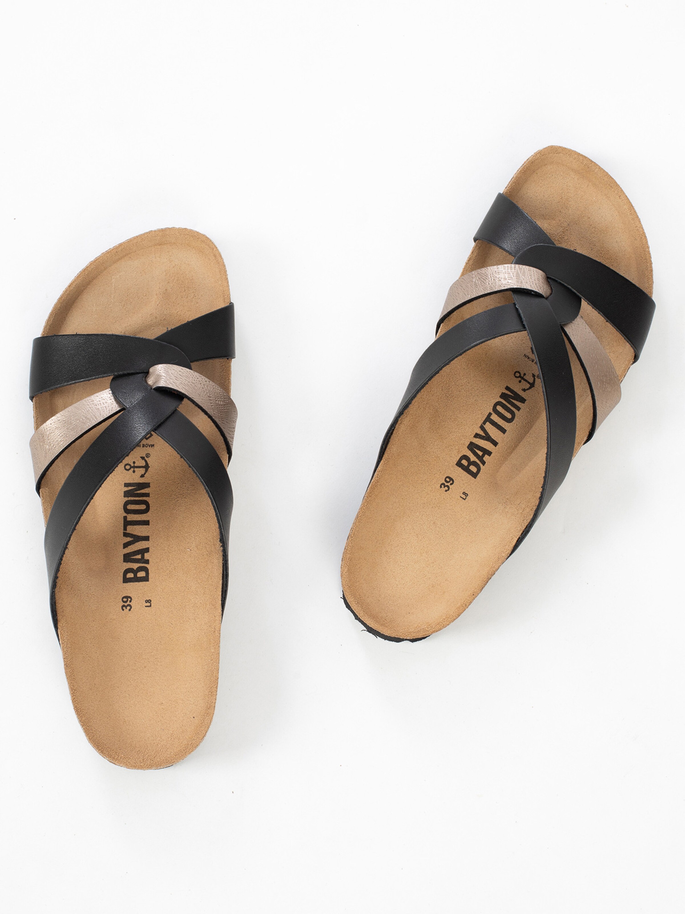 Bayton Šľapky 'Santander' - Čierna