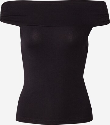 Trendyol - Camiseta en negro: frente