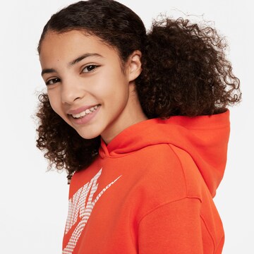 Nike Sportswear Sweatshirt in Orange