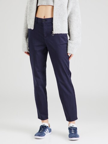 Regular Pantalon chino s.Oliver en bleu : devant