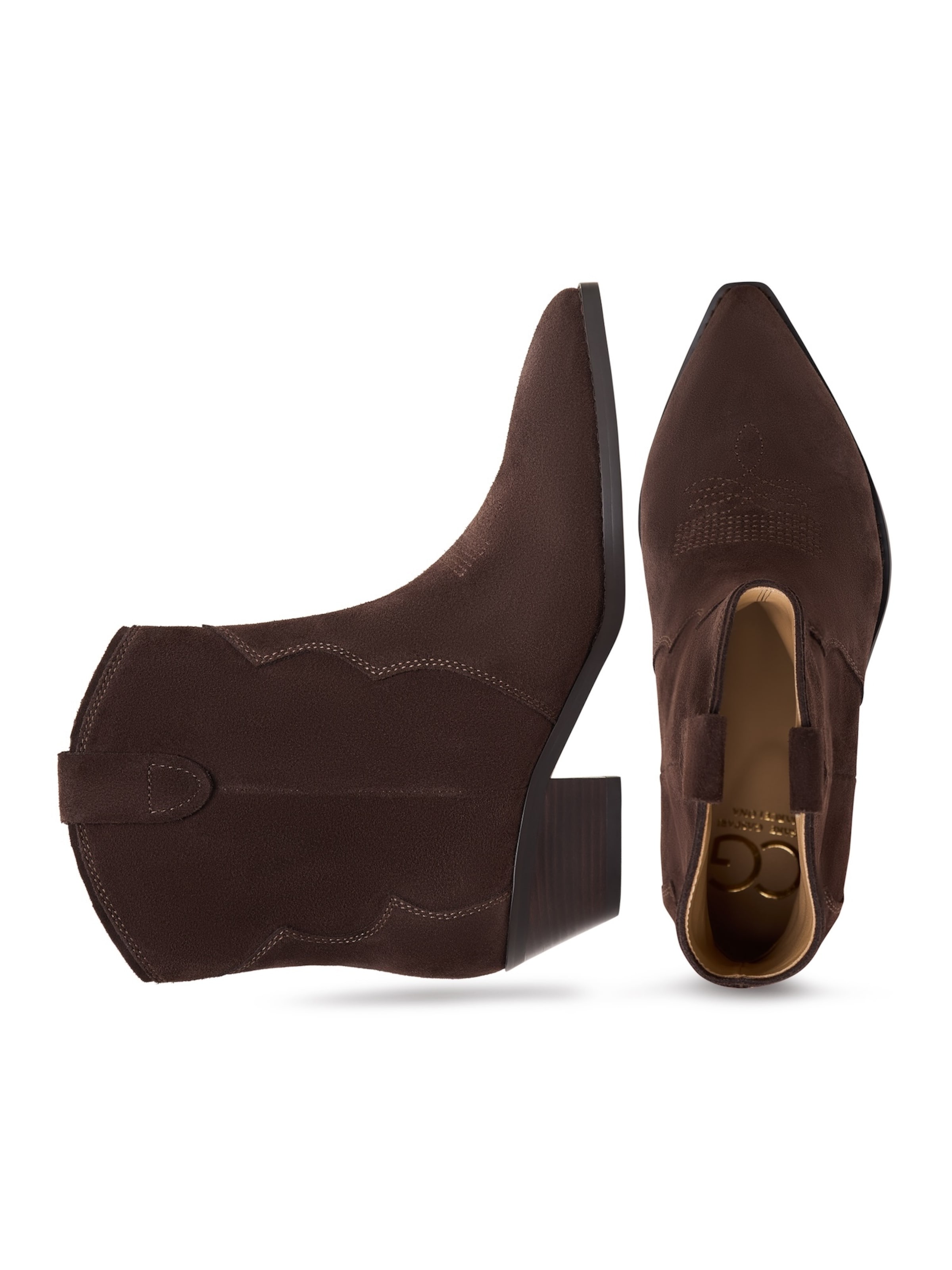 CESARE GASPARI Cowboy boot in Brown