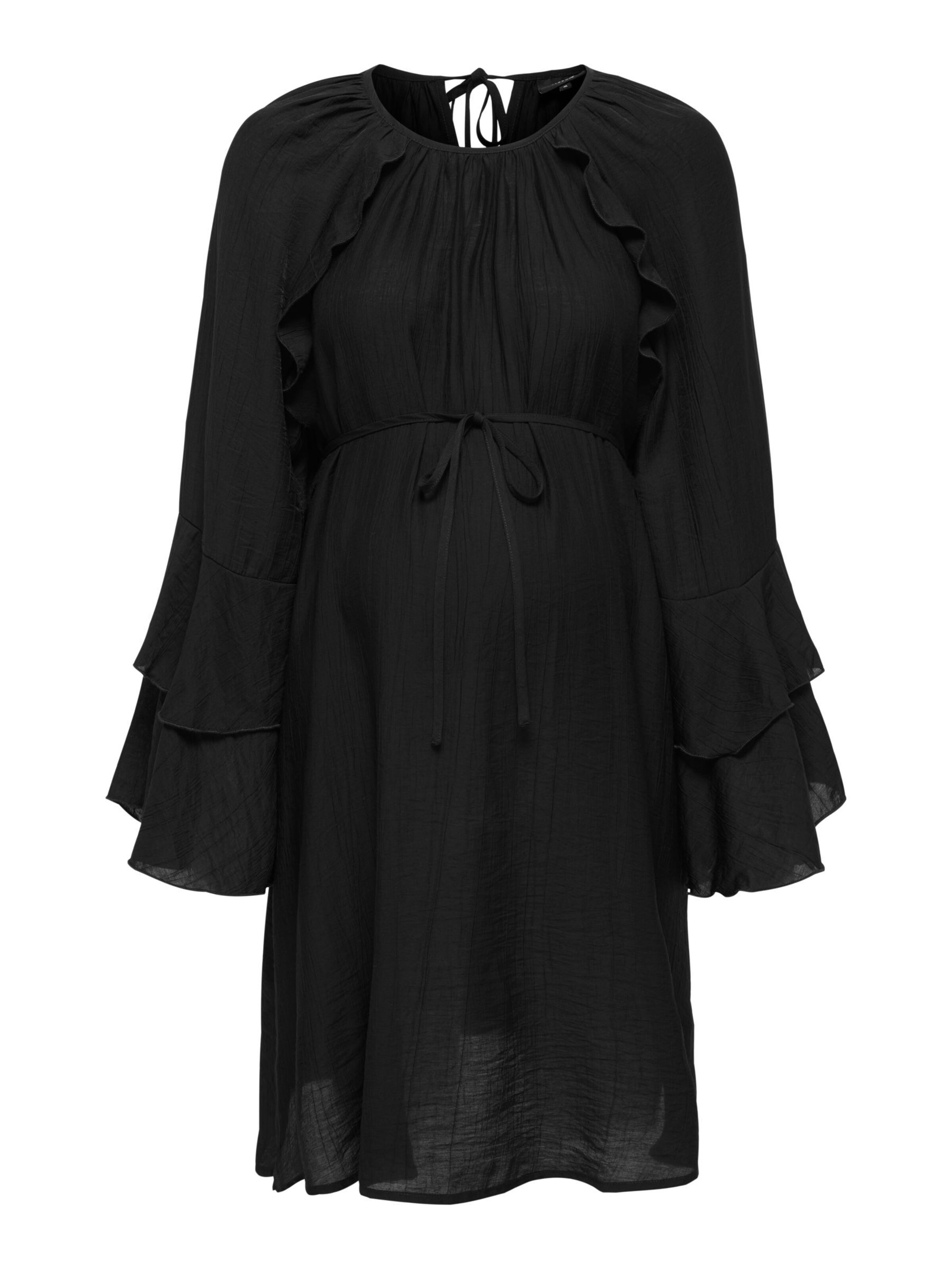 Only Maternity Jurk 'OLMPARLI' in Zwart