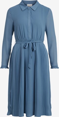 VILA Košilové šaty 'Blossoms' – modrá