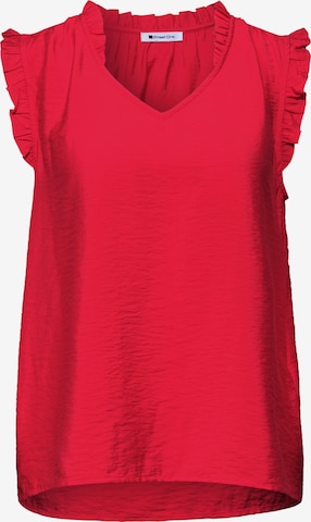 STREET ONE Blouse in Red: front
