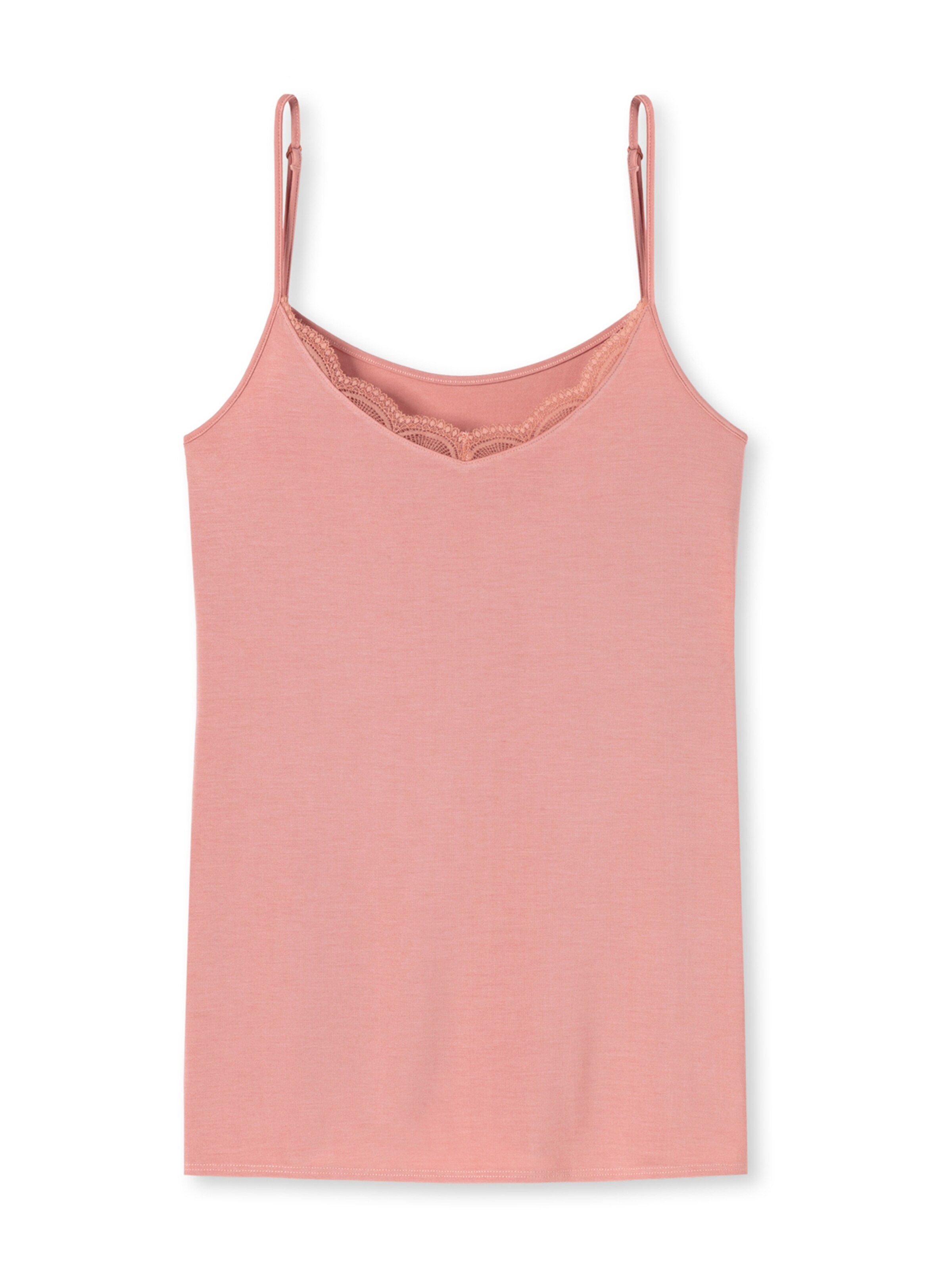 SCHIESSER Top 'Feminine Lace' in Pink