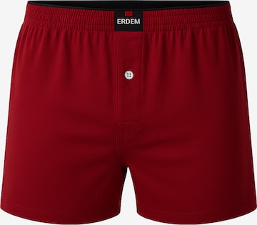 Erdem Boxershorts in Rood: voorkant