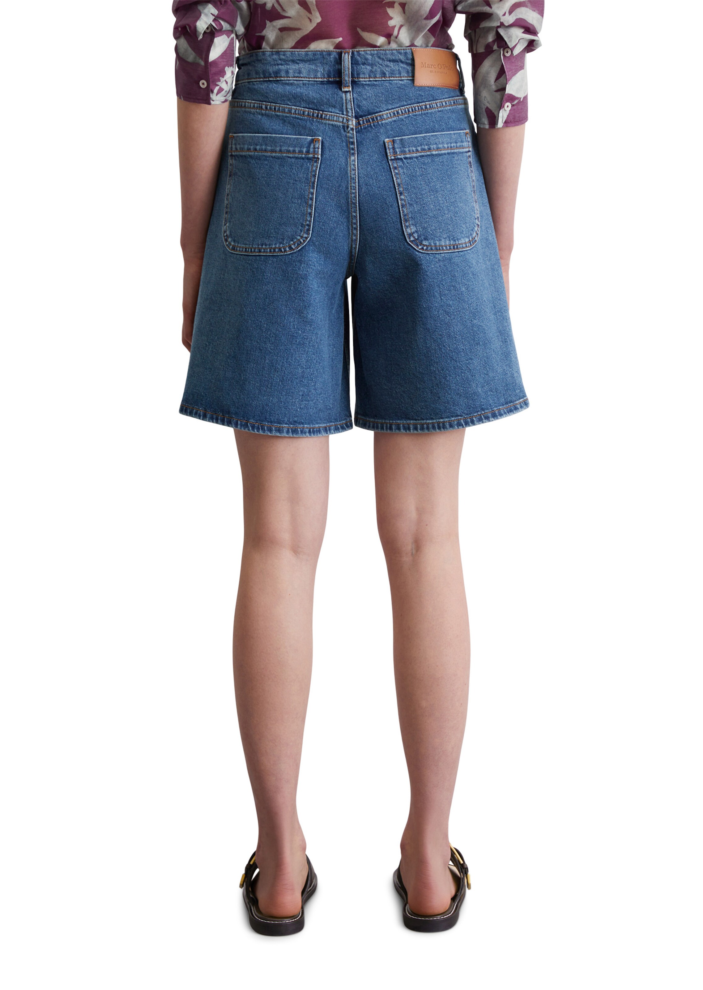 Marc O'Polo Loosefit Shorts in Blau