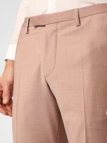 Coupe slim Pantalon à plis CINQUE en rose