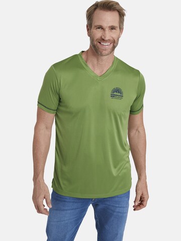 Jan Vanderstorm Shirt ' Klarin ' in Green: front