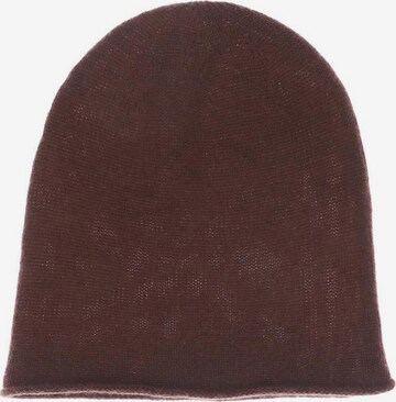 rosemunde Hat & Cap in One size in Brown: front