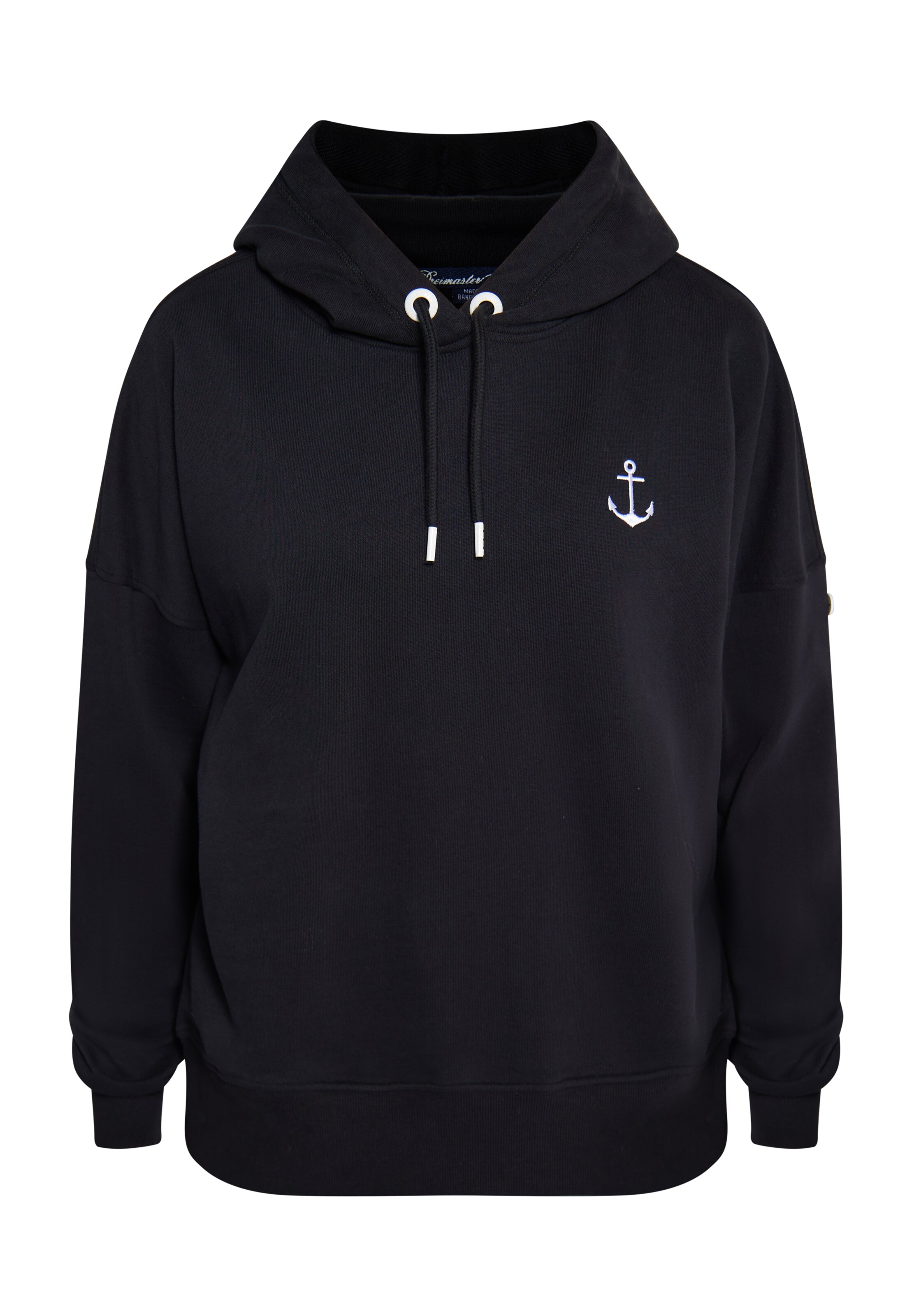 Sweat-shirt 'Eissegler' DreiMaster Maritim en noir : devant