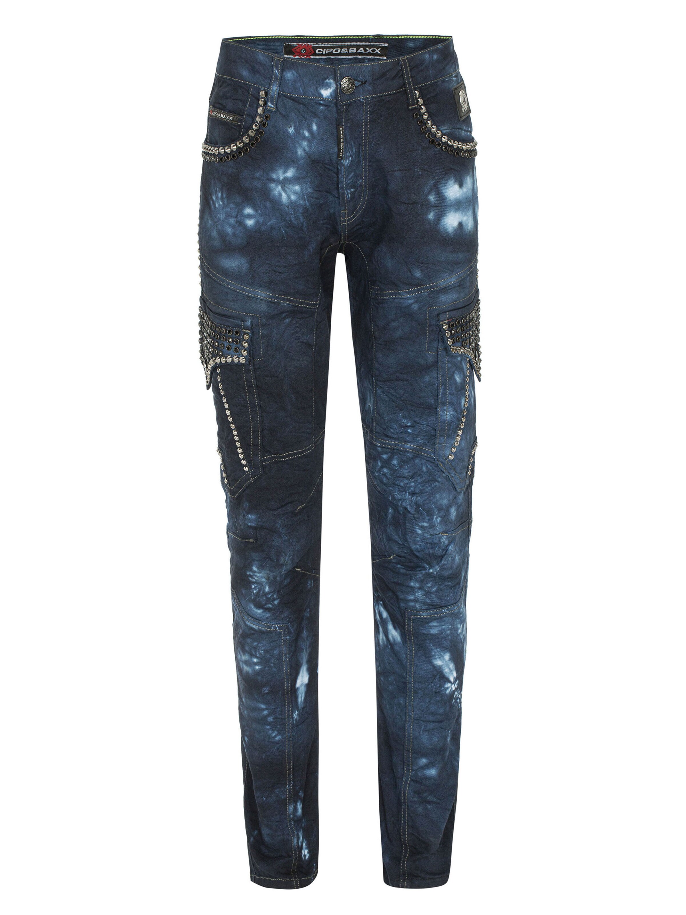 CIPO & BAXX Jeans in Blauw: voorkant