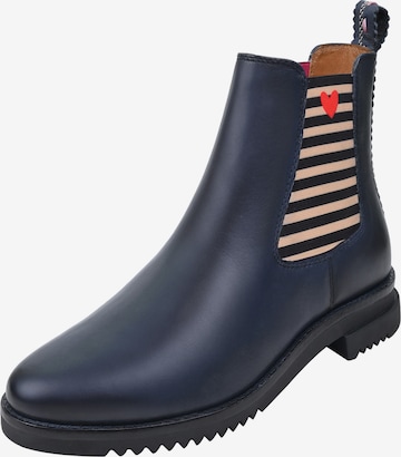 Crickit Chelsea Boot 'Unna' in Blau: Vorderseite