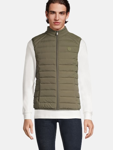 JOTT Weste 'Arafo' in Grün: Vorderseite