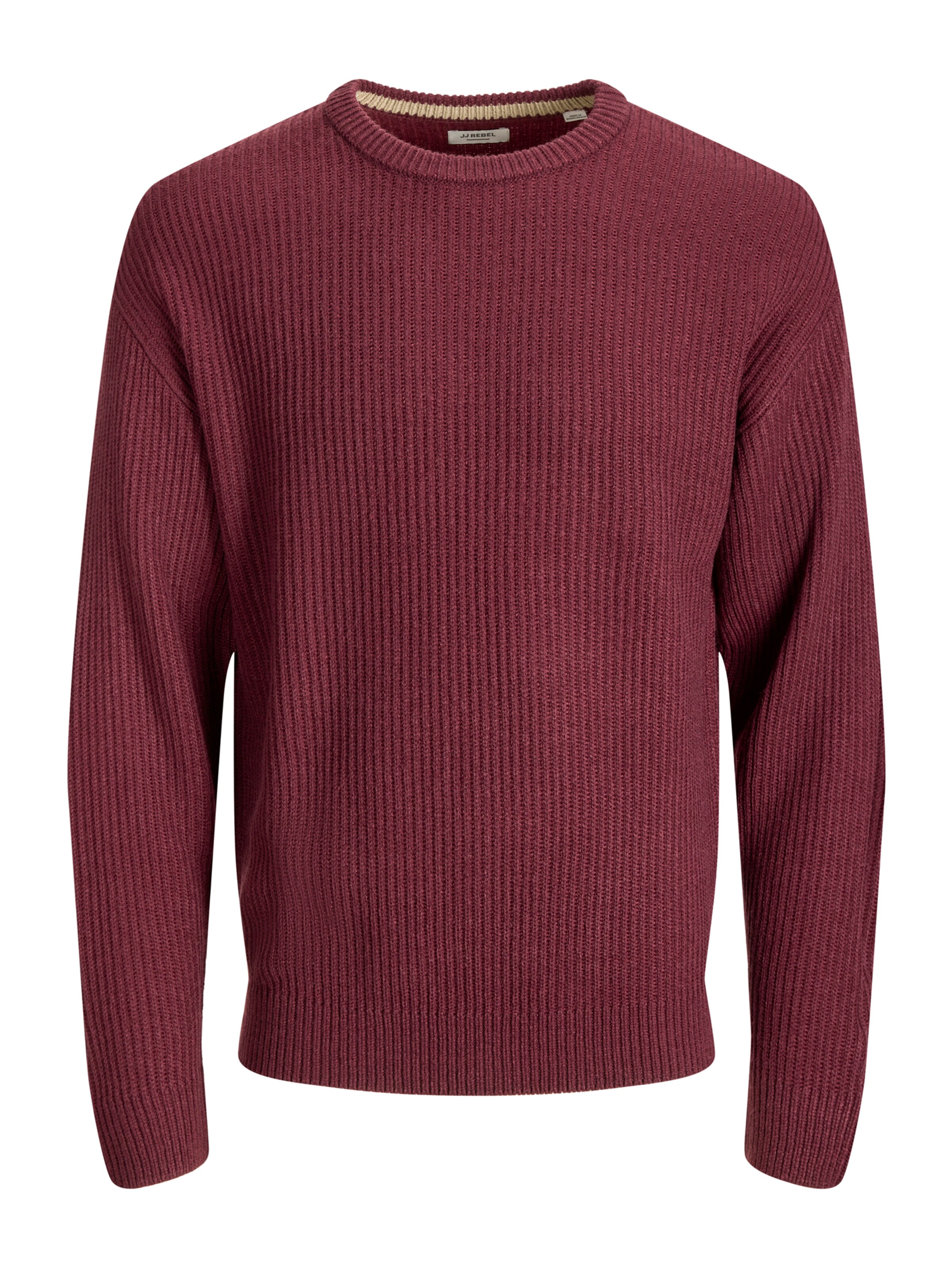 JJ Rebel Sweater 'JREBLOGAN' in Red: front