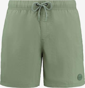 Shorts de bain Shiwi en vert : devant