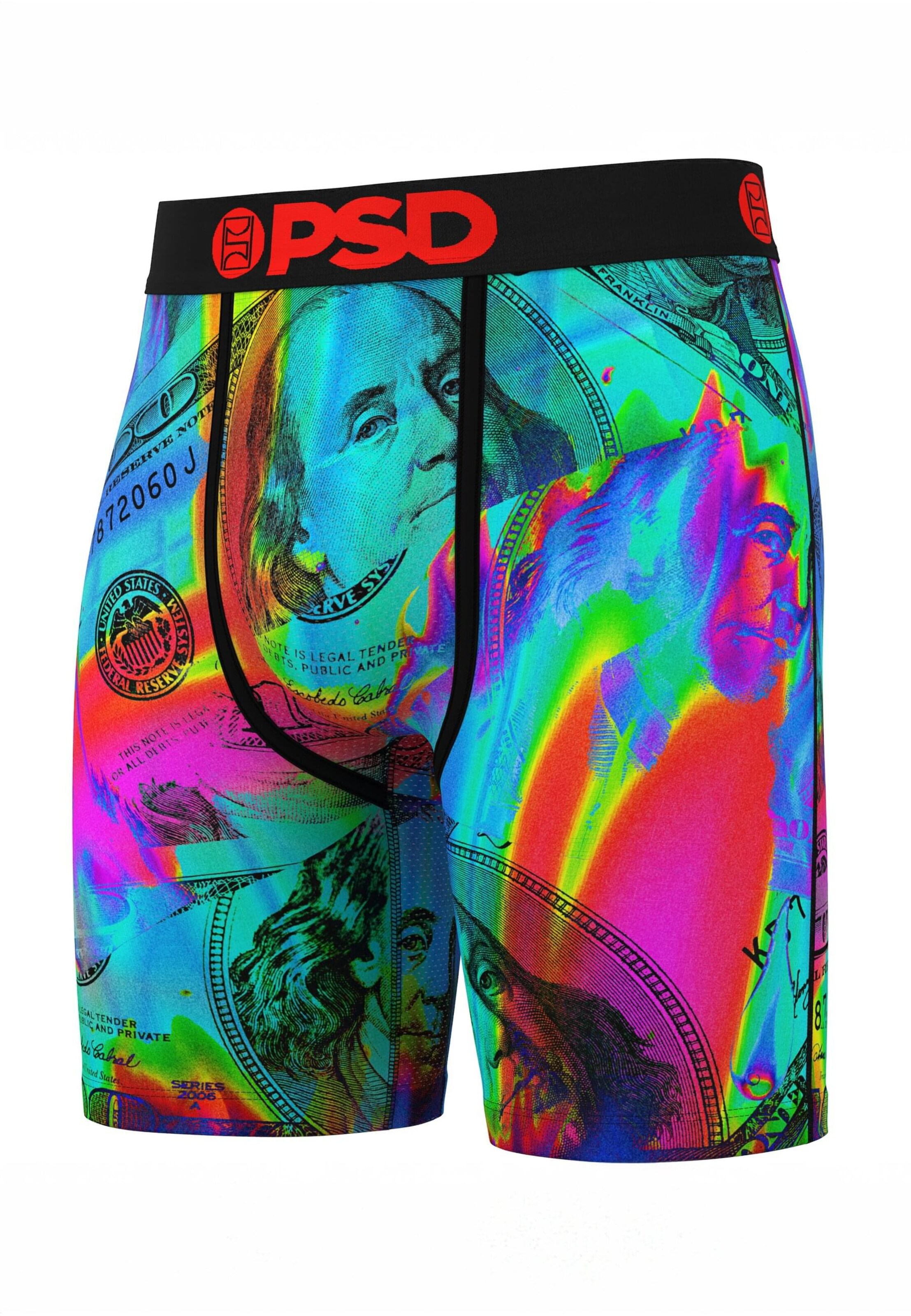 jauktas krāsas PSD Bokseršorti 'Thermal Signs'