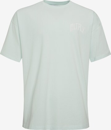 Multiply Apparel T-shirt 'Koi' i blå: framsida