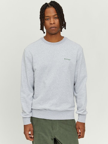 mazine Sweatshirt 'Barrow' in Grey: front