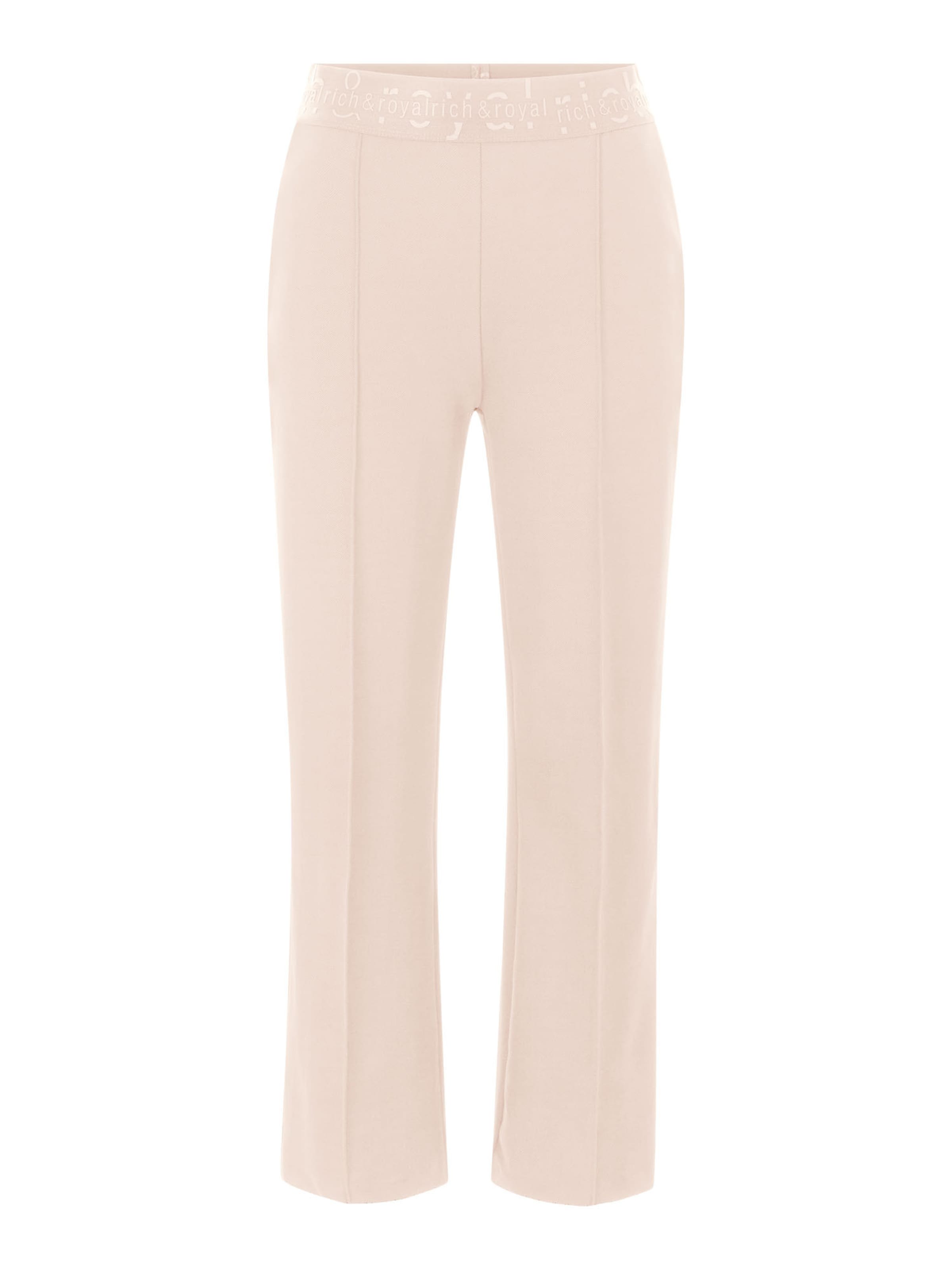 Rich & Royal Široký strih Nohavice - Béžová: predná strana