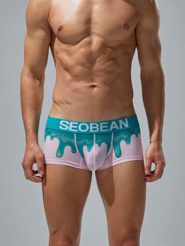 SEOBEAN Boxer shorts 'Melting Donut' in Pink: front