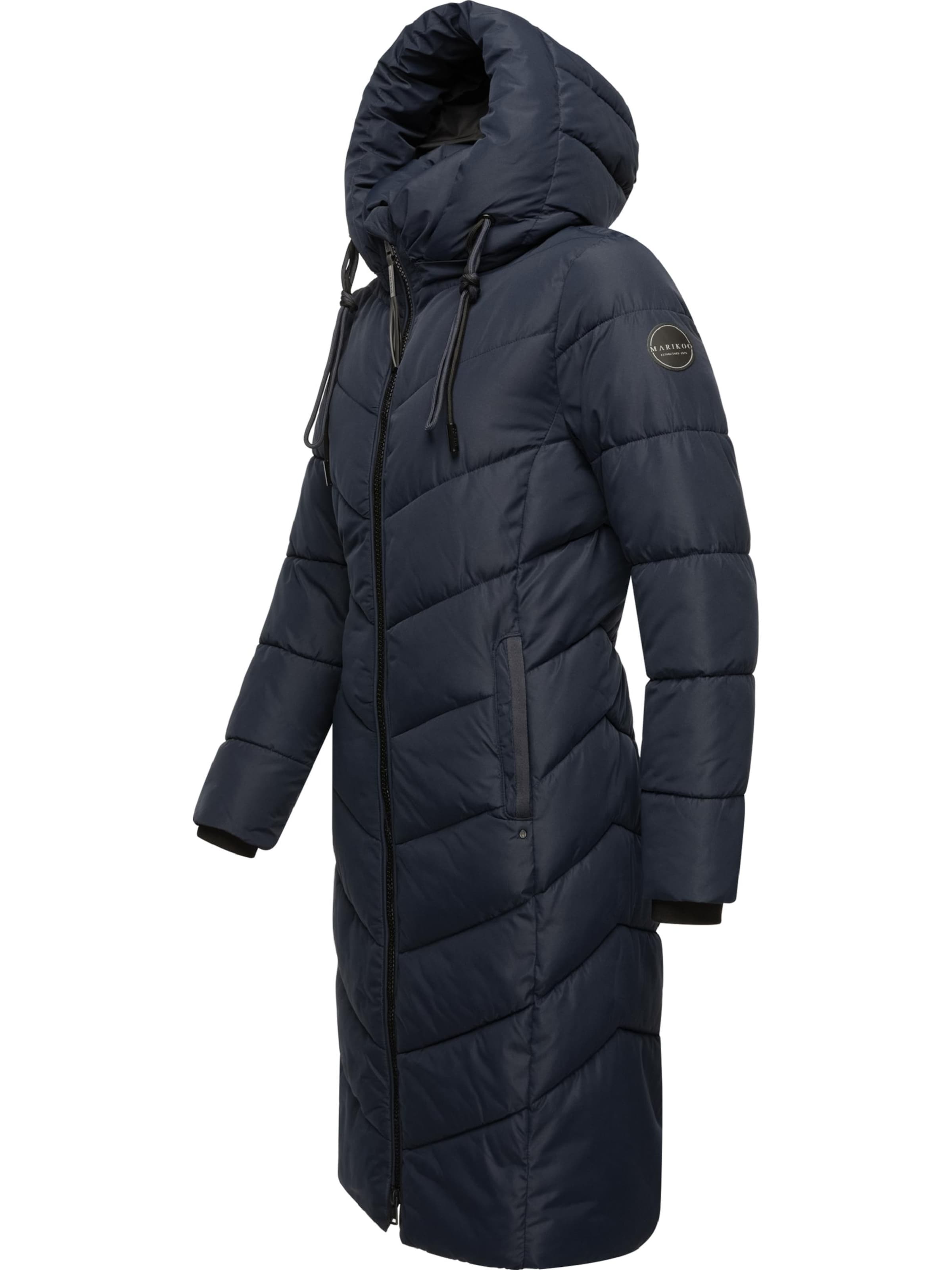 Manteau d’hiver 'Sahnekatzii' MARIKOO en bleu