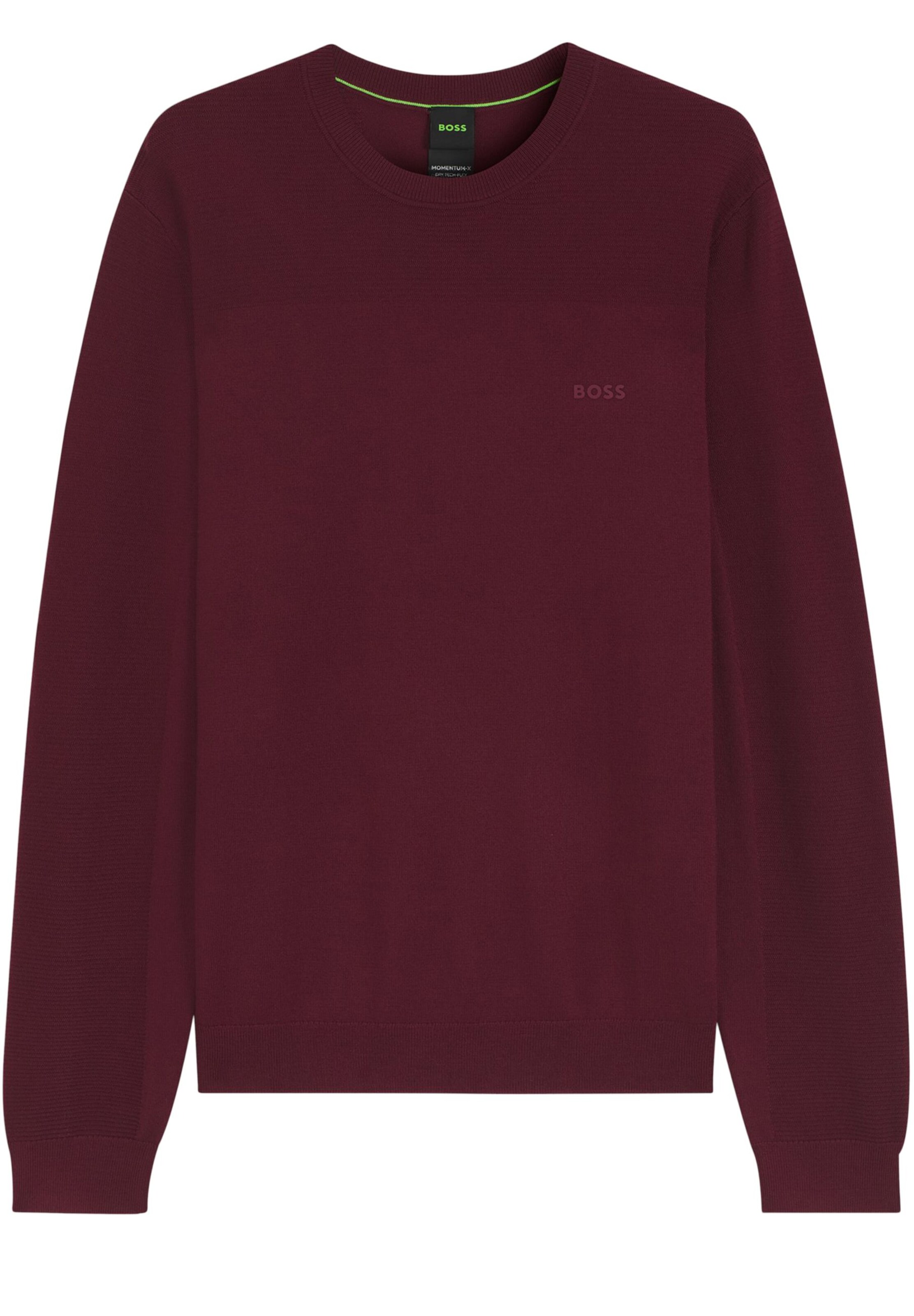 BOSS Pullover ' Momentum ' in Pink: Vorderseite