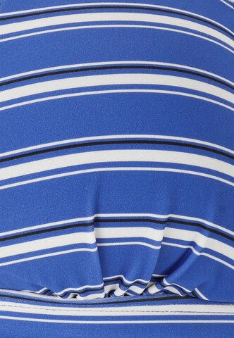 Cruz Triangel Bikinitop 'Pozzuoli' in Blauw