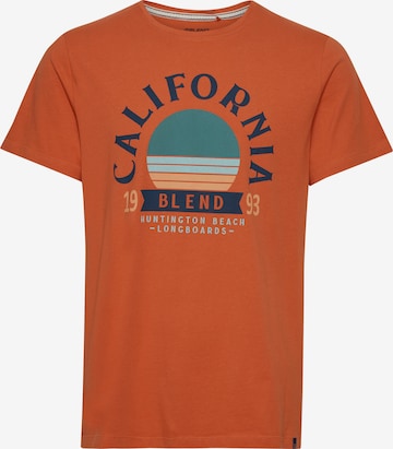 BLEND Shirt 'Ortwin' in Oranje: voorkant
