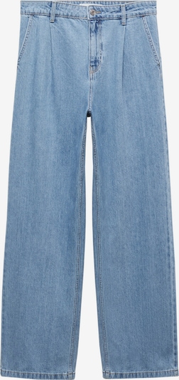 Pantaloni cu cute 'ARLETITA' MANGO pe albastru deschis, Vizualizare produs